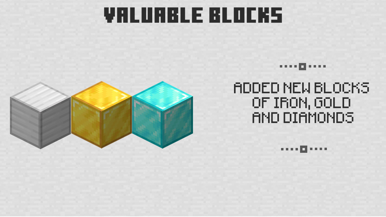 Blocks in Minecraft PE 0.1.0