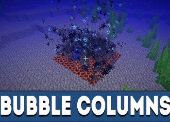Bubble Columns in MCPE 1.5
