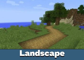 Landscape in Minecraft PE 0.11