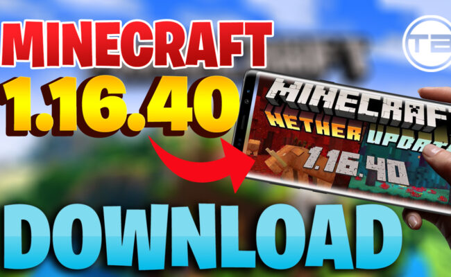 Hướng dẫn cài đặt Minecraft 1.16.40 APK