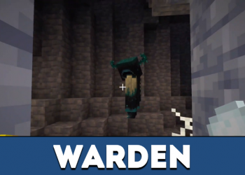 Warden in Minecraft PE 1.18